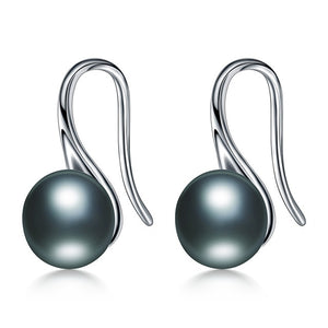 Freshwater Pearl Style Silver Earrings