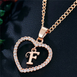 Personal Love Heart Necklace