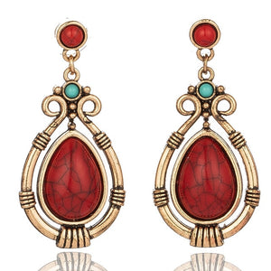 Chic Natural Stone Earrings