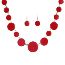Load image into Gallery viewer, Multicolor Circles Shape Jewelry Sets