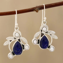 Load image into Gallery viewer, Stone Water Drop Earrings